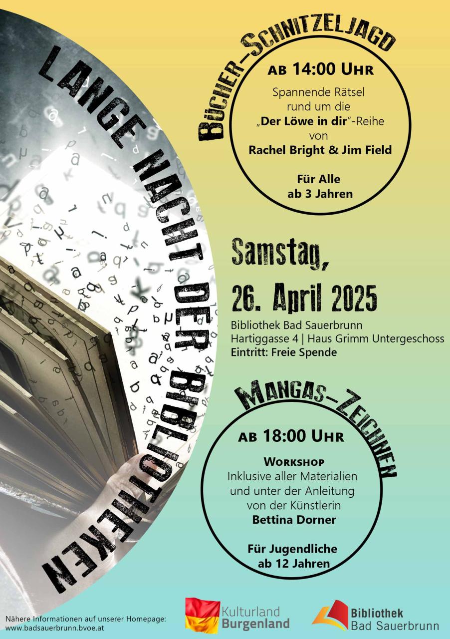 Plakat Lange Nacht 2025