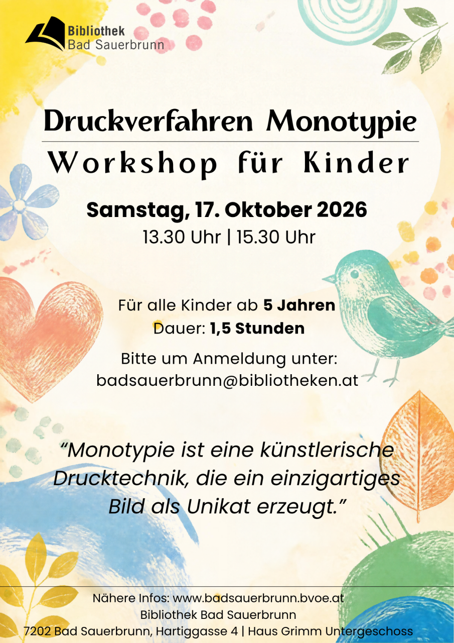 Plakat Workshop