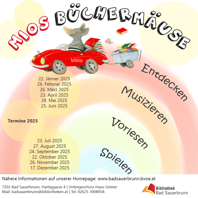 Terminübersicht 2025