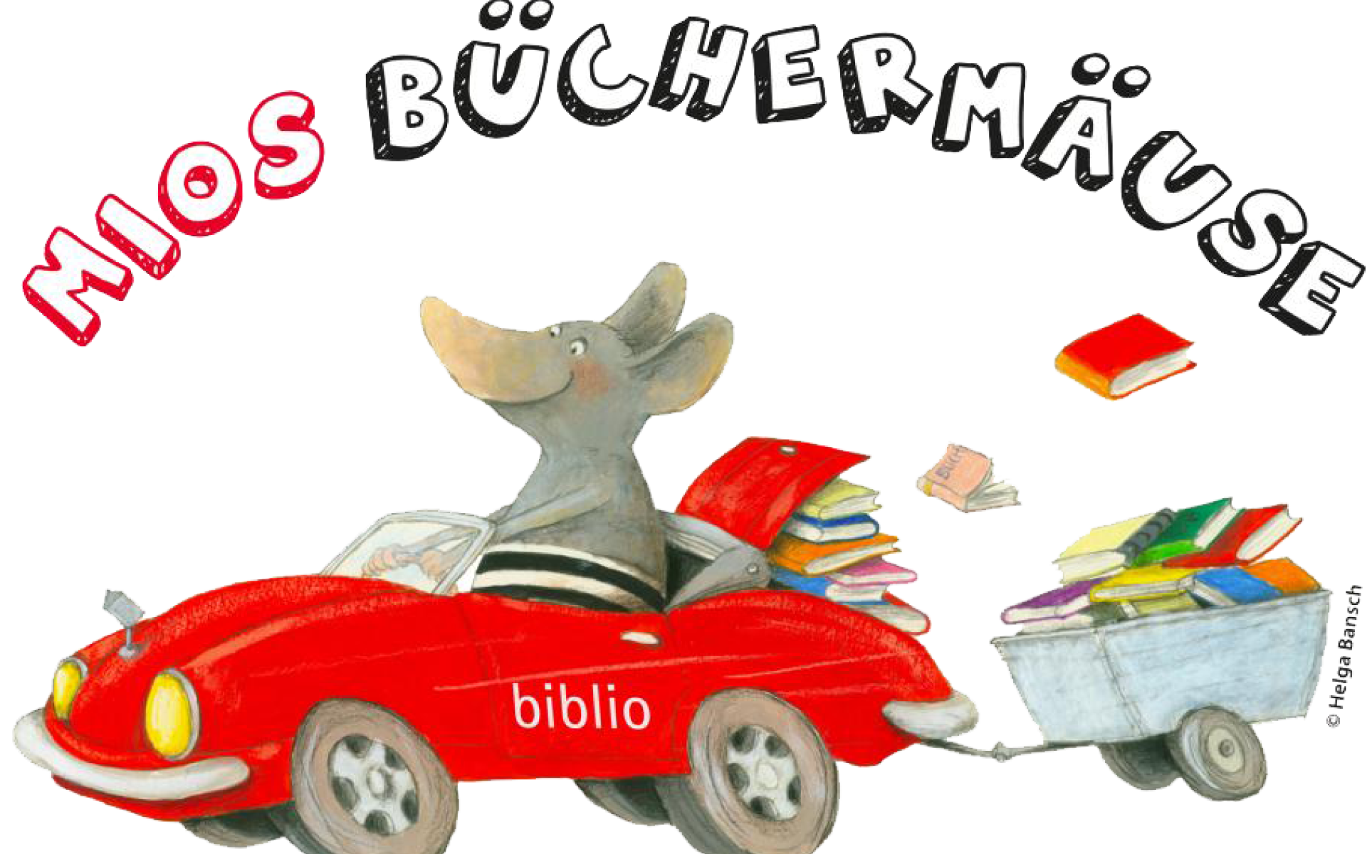 Mio Büchermaus transparent